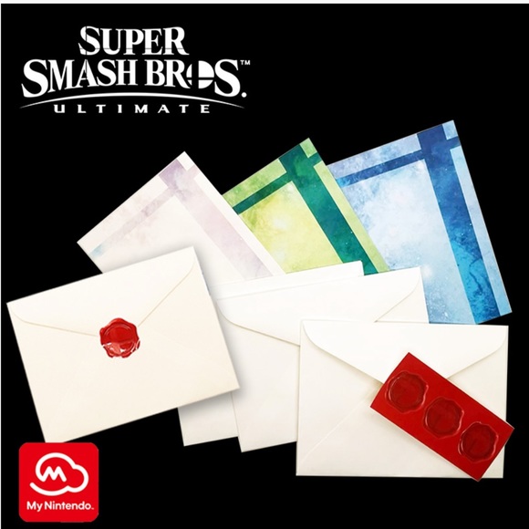 Super Smash Bros. Invitation Greeting Card Set - Picture 7 of 8